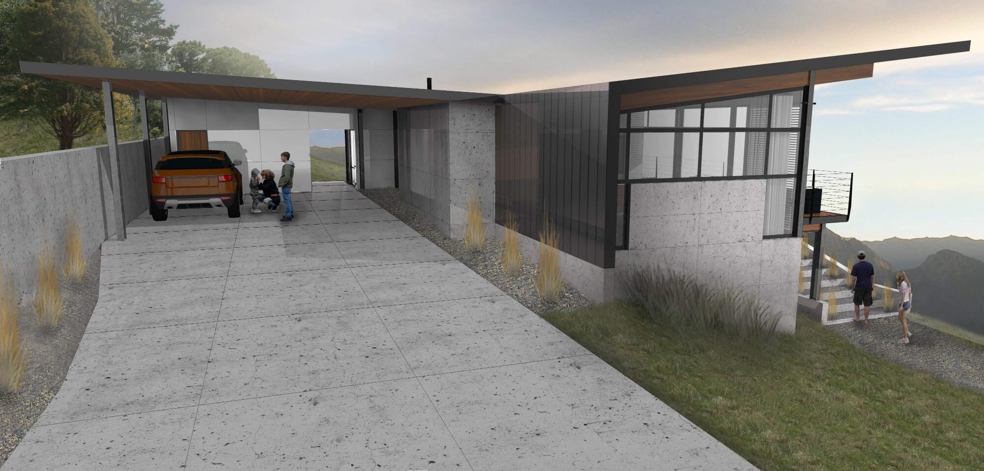 Cliff View Residence Rendering 2